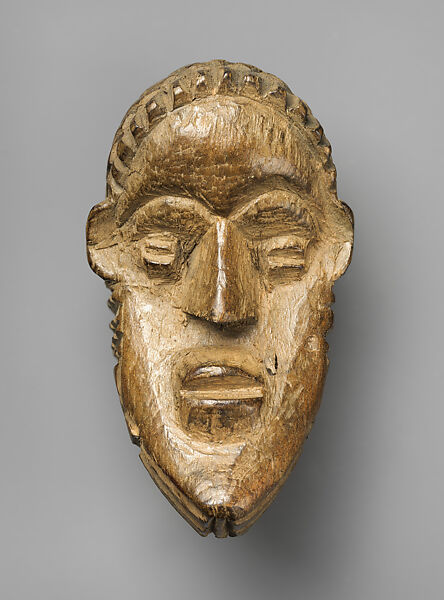 Miniature Mask, Wood, Bassa peoples (?) 