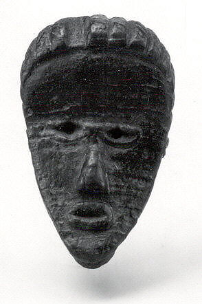 Maskette, Wood, Mano peoples (?)