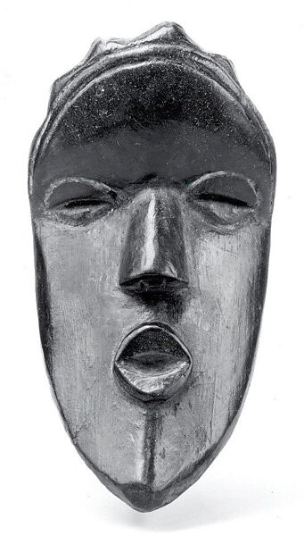 Miniature Mask, Wood, Bassa peoples