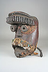 Face mask, Dan artist, Wood, beads, shell, metal, other materials, Dan peoples