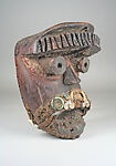 Face mask, Dan artist, Wood, beads, shell, metal, other materials, Dan peoples
