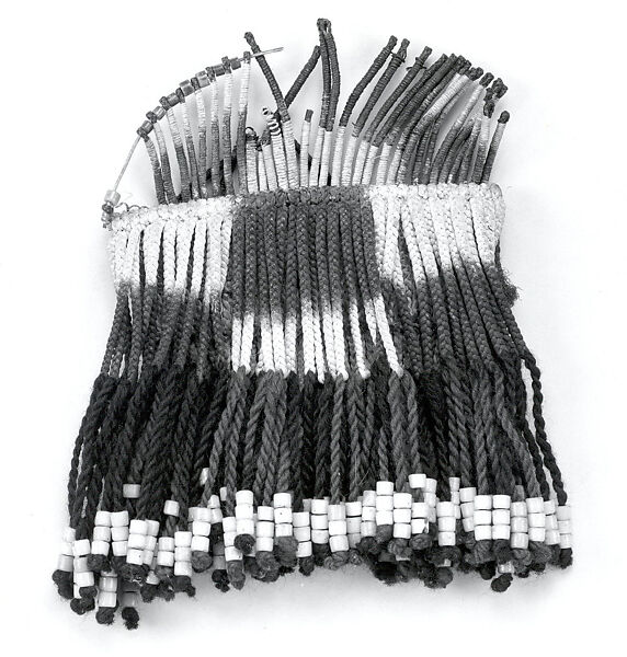 Cache-Sexe, Fiber, glass beads, yarn, cane, Cameroon 
