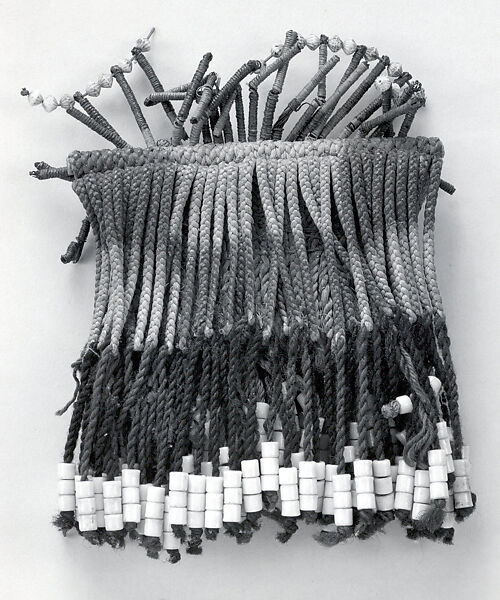 Cache-Sexe, Fiber, glass beads, yarn, raffia, cane, Cameroon 