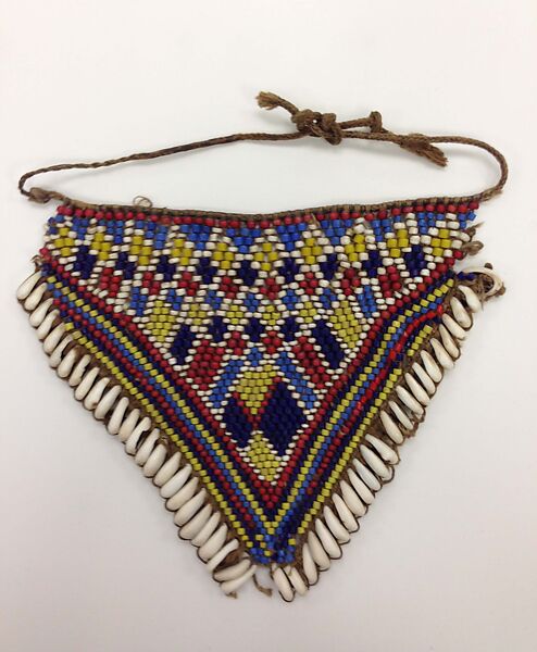 Cache-Sexe, Cotton yarn, glass beads, cowrie shells, Kirdi (?)
