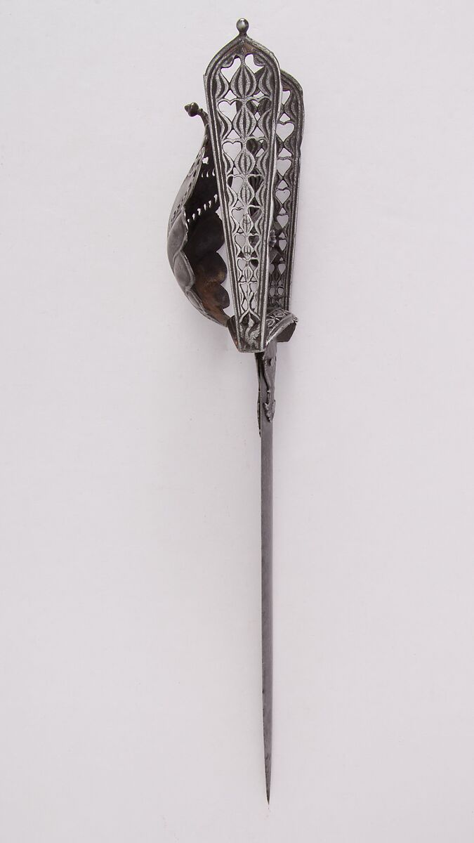 Guarded Dagger (Katar), Steel, copper, Indian, Thanjavur
