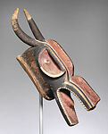 Helmet Mask (Goli Glin), Wood, pigment, Baule peoples