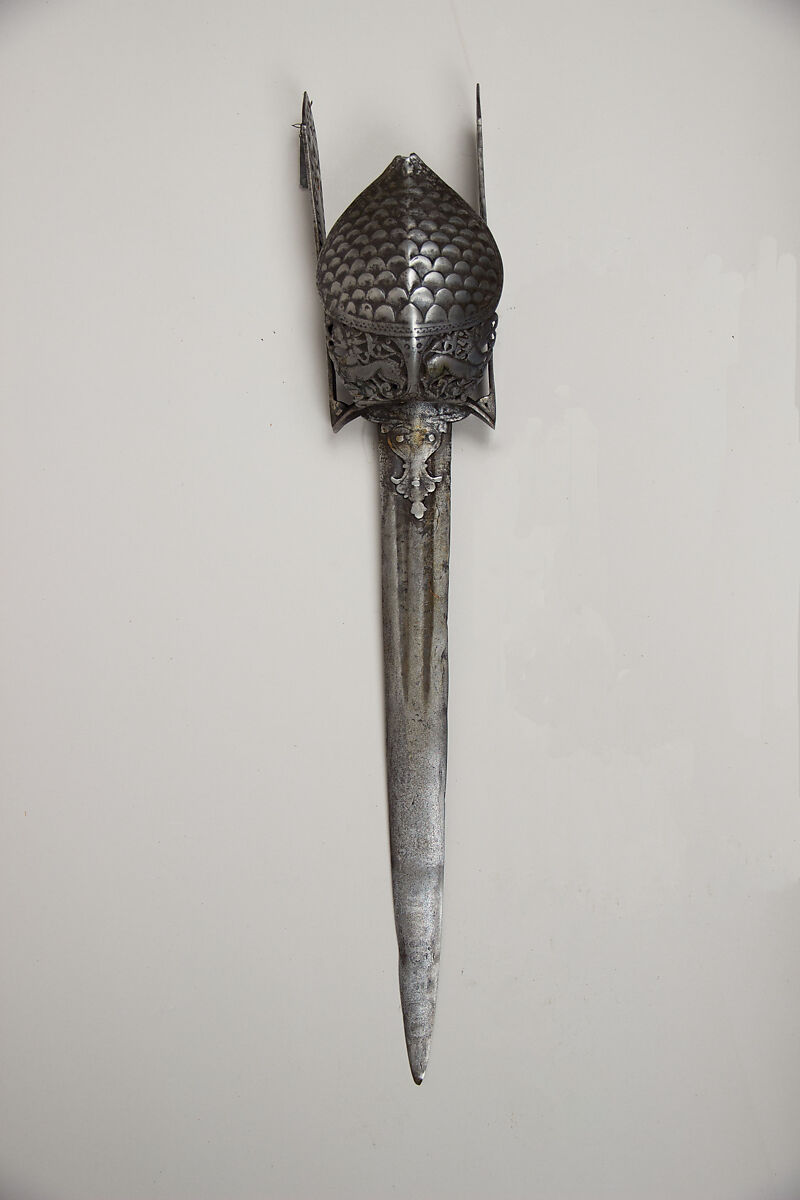 Guarded Dagger (Katar), Steel, Indian, Thanjavur 