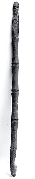 Rattle Staff (Ukhurhe), Wood, Edo peoples 