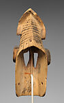 Imina Samana (Samana warrior face mask), Dogon artist, Wood, pigment, iron, Dogon peoples