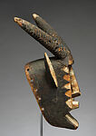 Imina walu (buffalo or roan antelope face mask), Dogon artist, Wood, pigment, Dogon peoples