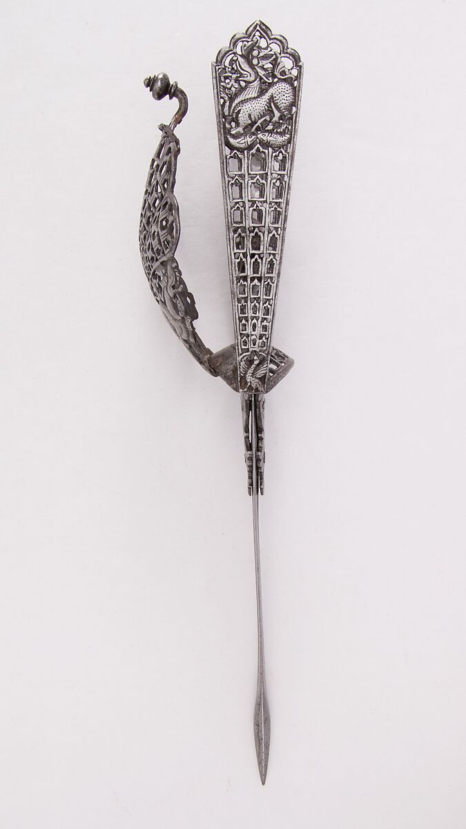 Guarded Dagger (Katar), Steel, Indian, Thanjavur