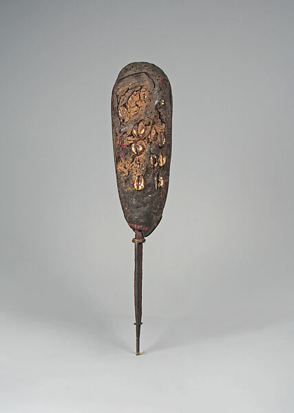 Miniature Mask, Loma artist(s), Wood, cloth, metal, cowries, applied organic materials, Loma or Toma peoples