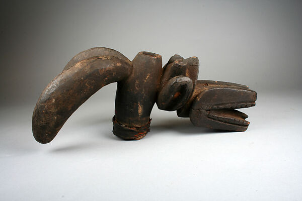 Headdress (Nsua-Ndua), Wood, Mambila peoples