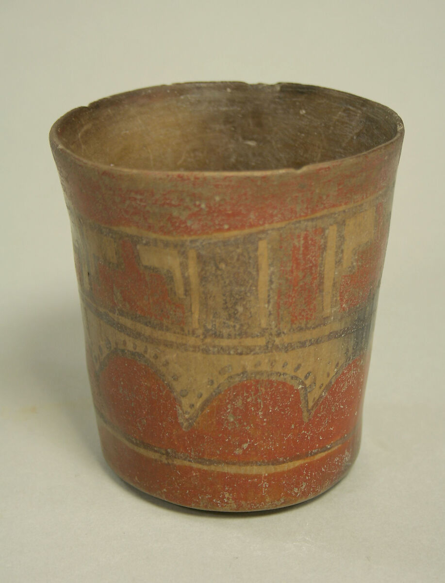 Painted Cup, Ceramic, pigment, Chorrera 