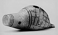 Ceramic Ocarina, Ceramic, pigment, Carchi