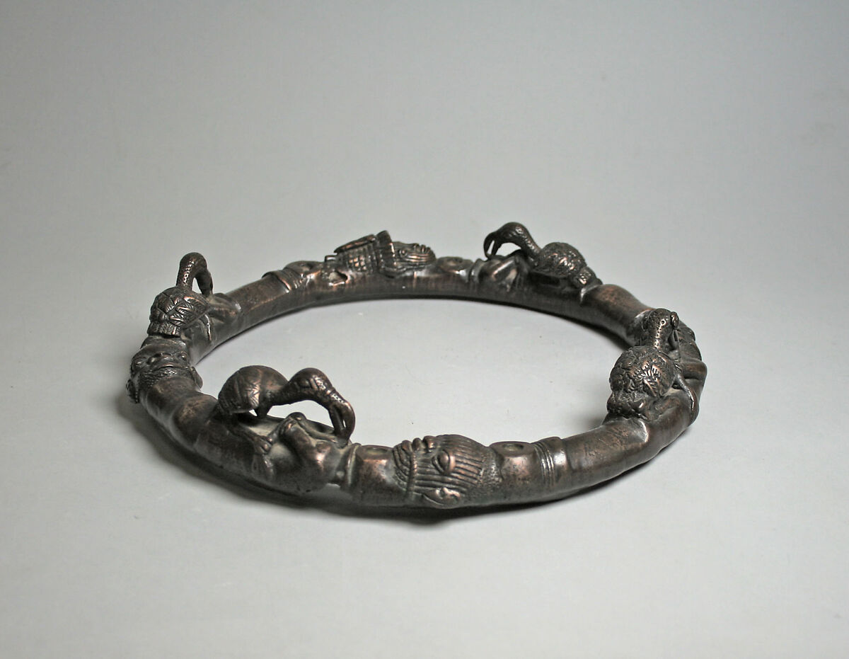 Altar Ring, Bronze, Lower Niger Bronze Industry 