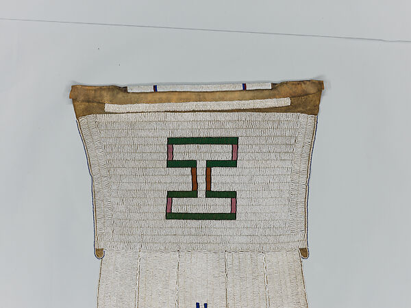 Married Woman's Apron (Ijogolo), Leather, beads, thread, Ndebele peoples