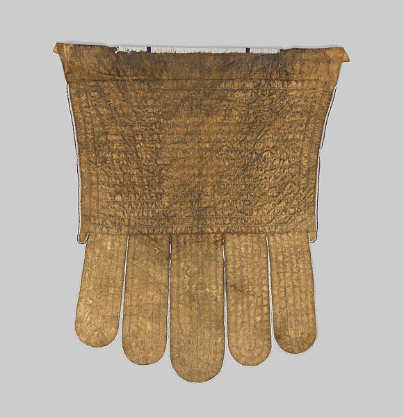 Married Woman's Apron (Ijogolo), Leather, beads, thread, Ndebele peoples