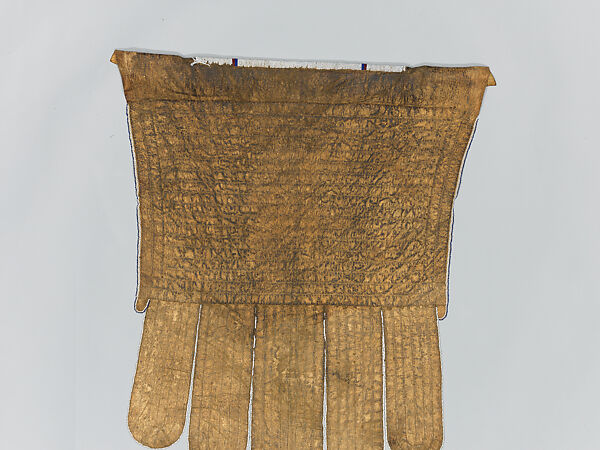 Married Woman's Apron (Ijogolo), Leather, beads, thread, Ndebele peoples