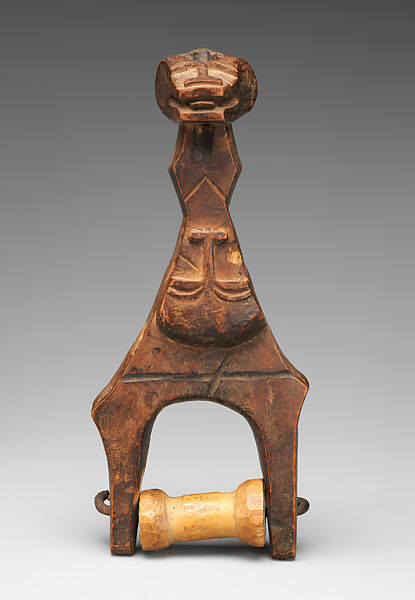 Heddle Pulley | Baule peoples | The Metropolitan Museum of Art