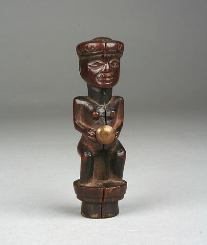 Royal Whisk Handle: Female Figure