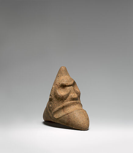 Three-Cornered Stone (Trigonolito) with Face