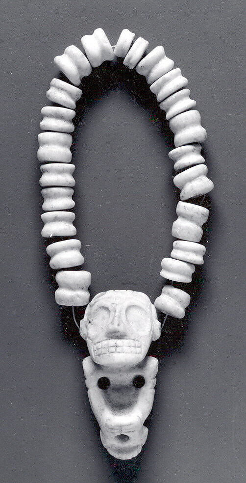 Necklace with Pendant Figure, Stone, Taíno 