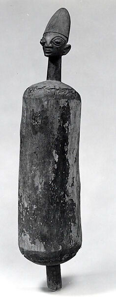 Slit Gong-Rasp, Wood, Yoruba peoples, Ekiti group 