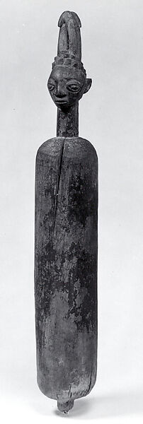 Slit Gong-Rasp, Wood, Yoruba peoples, Ekiti group 