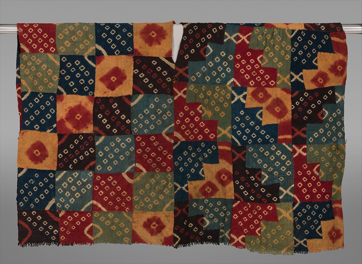 Tie-Dye Tunic, Camelid hair, Wari