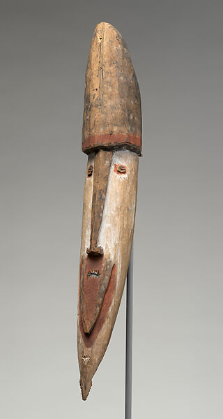 Mask, Wood, paint, Tolai people