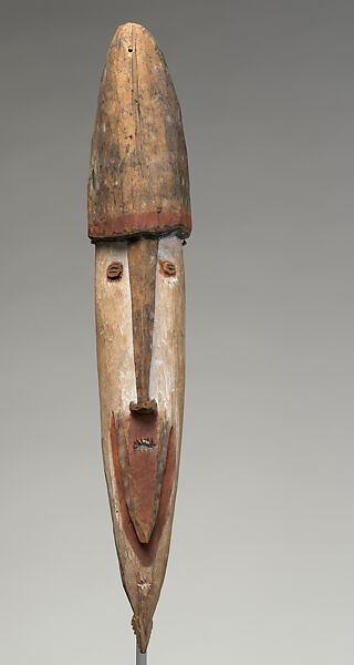 Mask, Wood, paint, Tolai people 