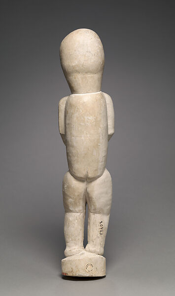 Funerary Figure (Kulap), Chalk, paint, Southern New Ireland