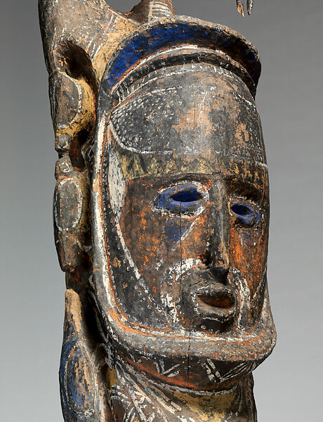 Figure (Nggwalndu), Wood, paint, Abelam people
