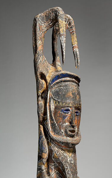 Figure (Nggwalndu), Wood, paint, Abelam people
