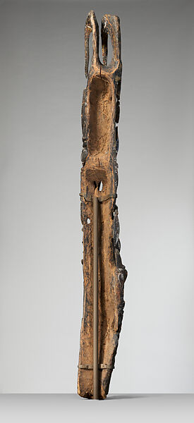 Figure (Nggwalndu), Wood, paint, Abelam people