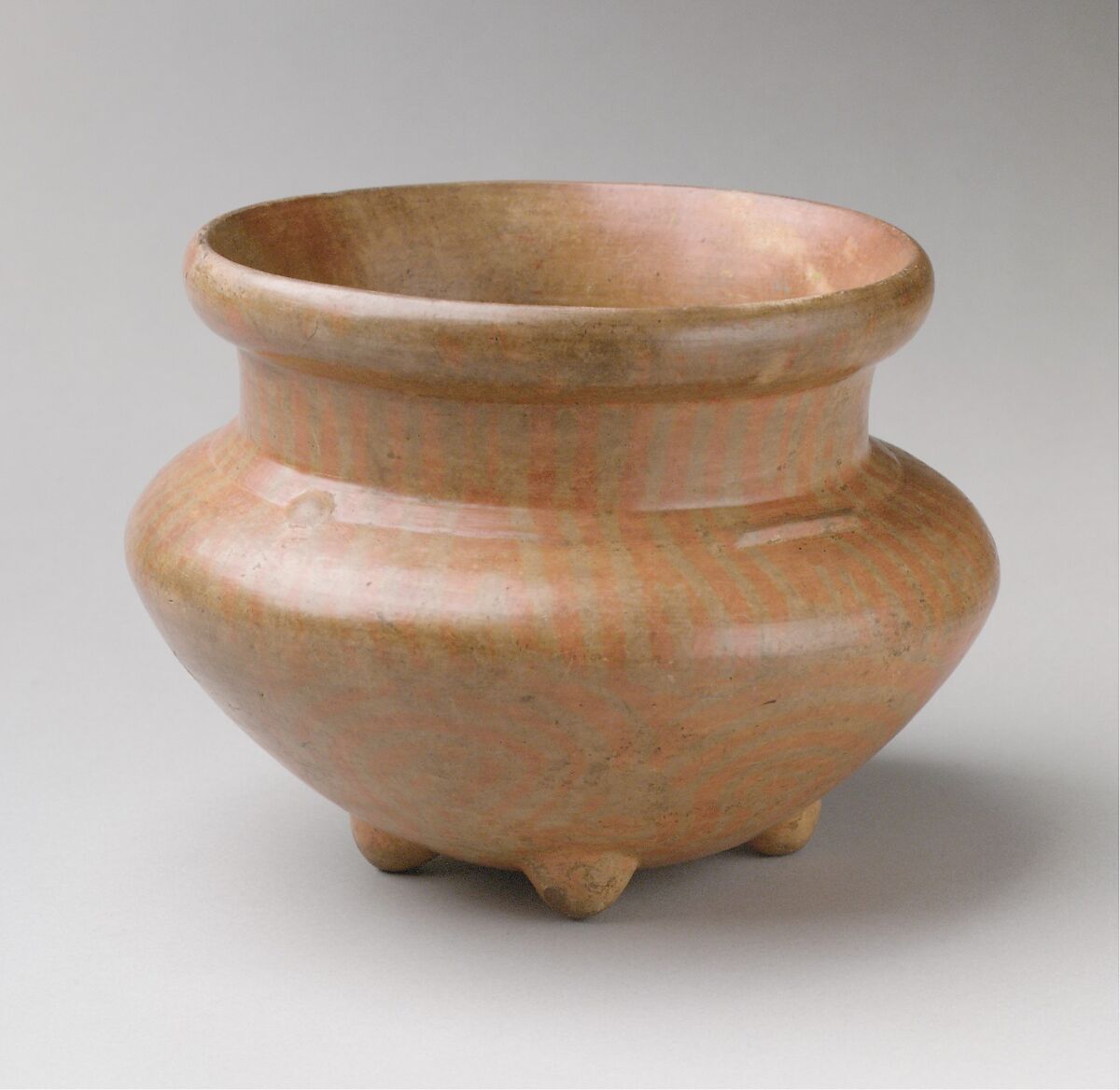 Tetrapod Jar, Ceramic, Maya 