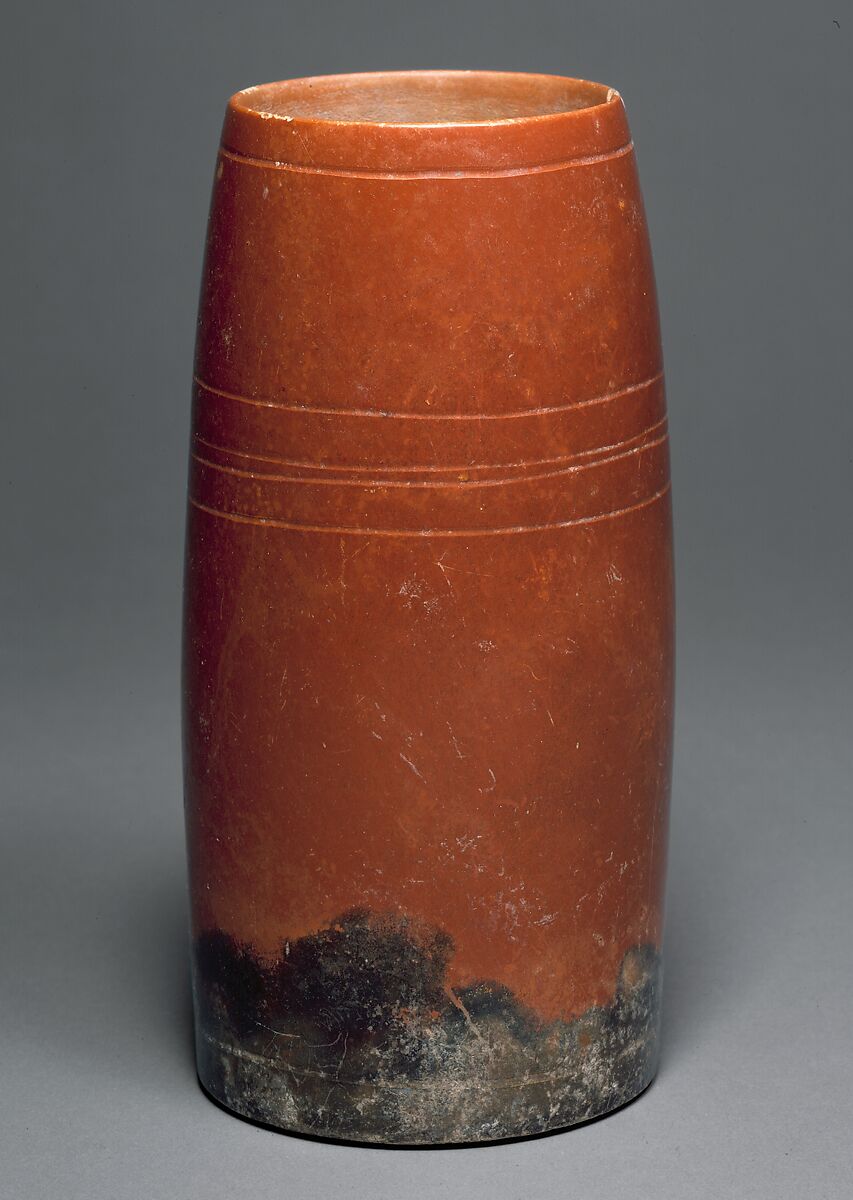Cylindrical Vessel, Ceramic, Maya 