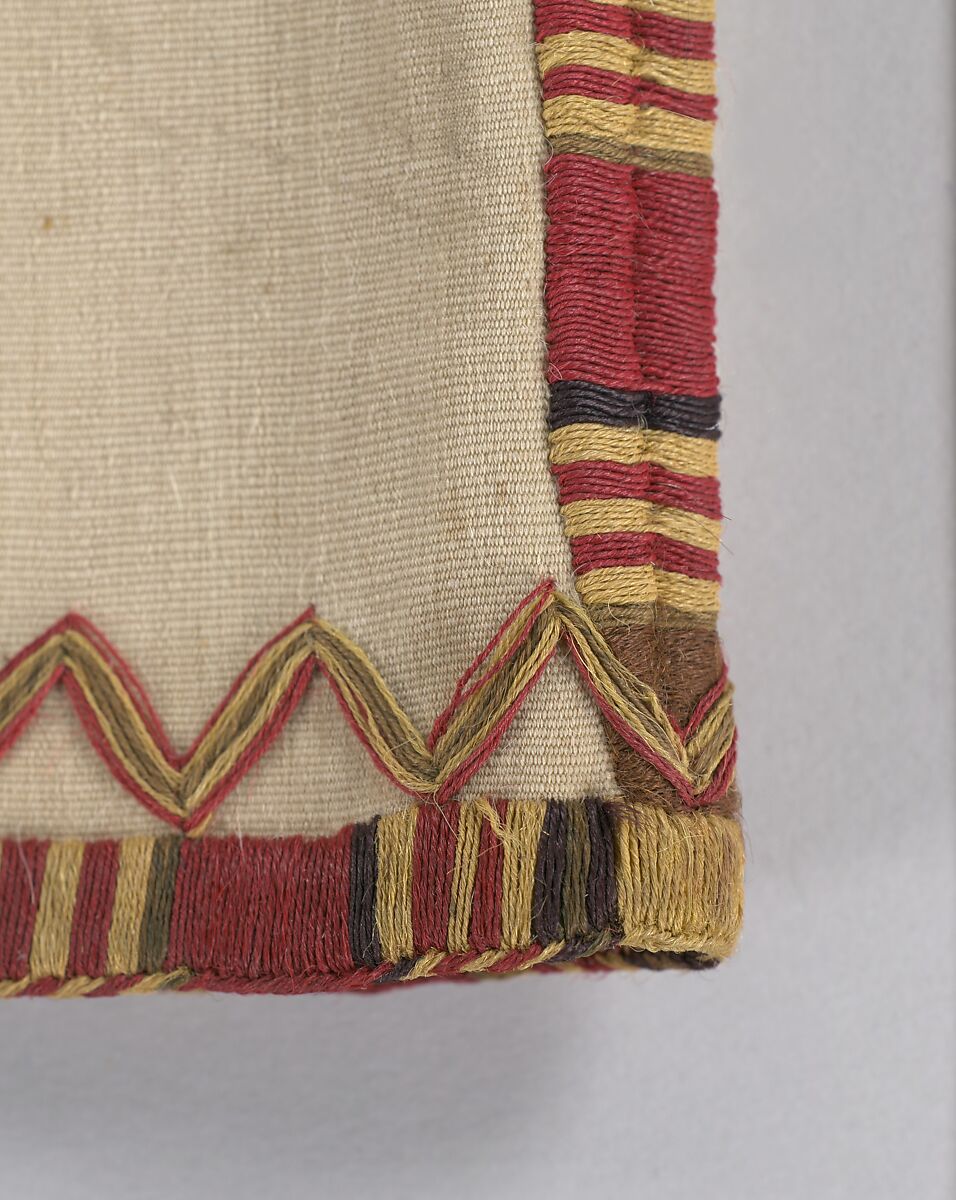 Tunic with Diamond Band, Camelid hair, cotton, Inca