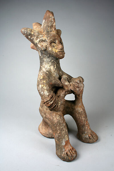 Maternity Figure (Ntekpe), Terracotta, Igbo peoples 