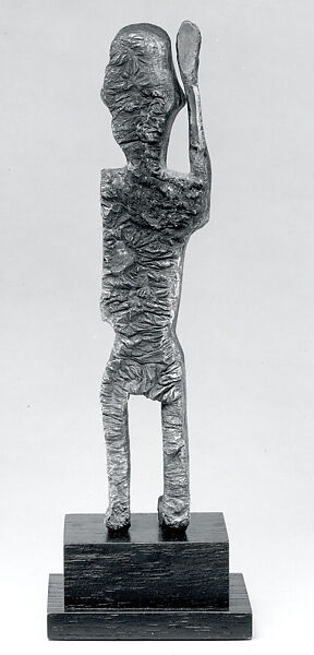 Figure: Mother and Child, Brass, Teke peoples