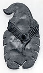 Scorpion sandal, Asante-Akan artist, Leather, beads (?), Asante-Akan peoples
