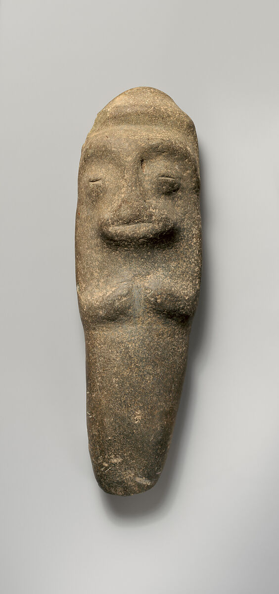 Axe, Human Form, Stone, Taíno 