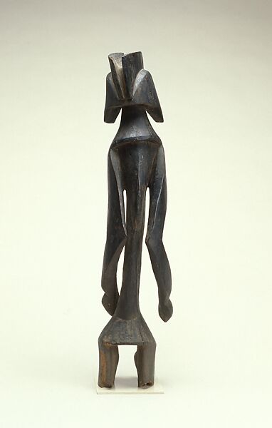 Jagana or iagana (carved figure), “Master of the Pantisawa Workshop” (active early 20th century, Pantisawa[?], Nigeria), Wood (Detarium senegalense), Mumuye peoples