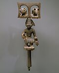 Sango Staff: Male Figure (Ose Sango)