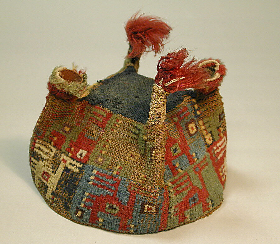 Four-Cornered Hat, Camelid hair, Wari