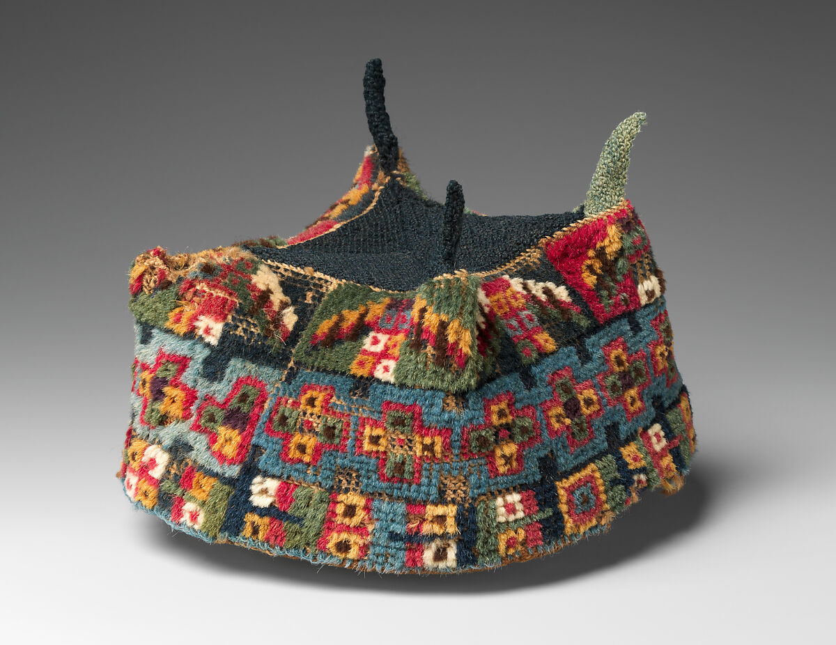 Four-Cornered Hat, Camelid hair, Wari