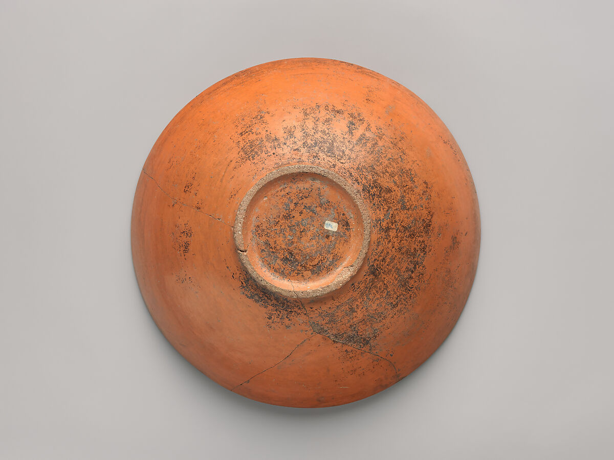 Shallow Plain Bowl, Ceramic, Teotihuacan