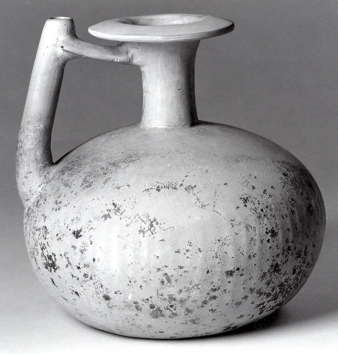 Spouted Bottle, Ceramic, Mexican