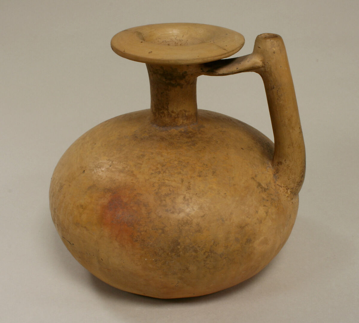 Spouted Bottle, Ceramic, Mexican 